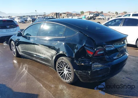 2022 Tesla Model 3 Rear-Wheel Drive from USA, damaged, VIN 5YJ3E1EA6NF371663